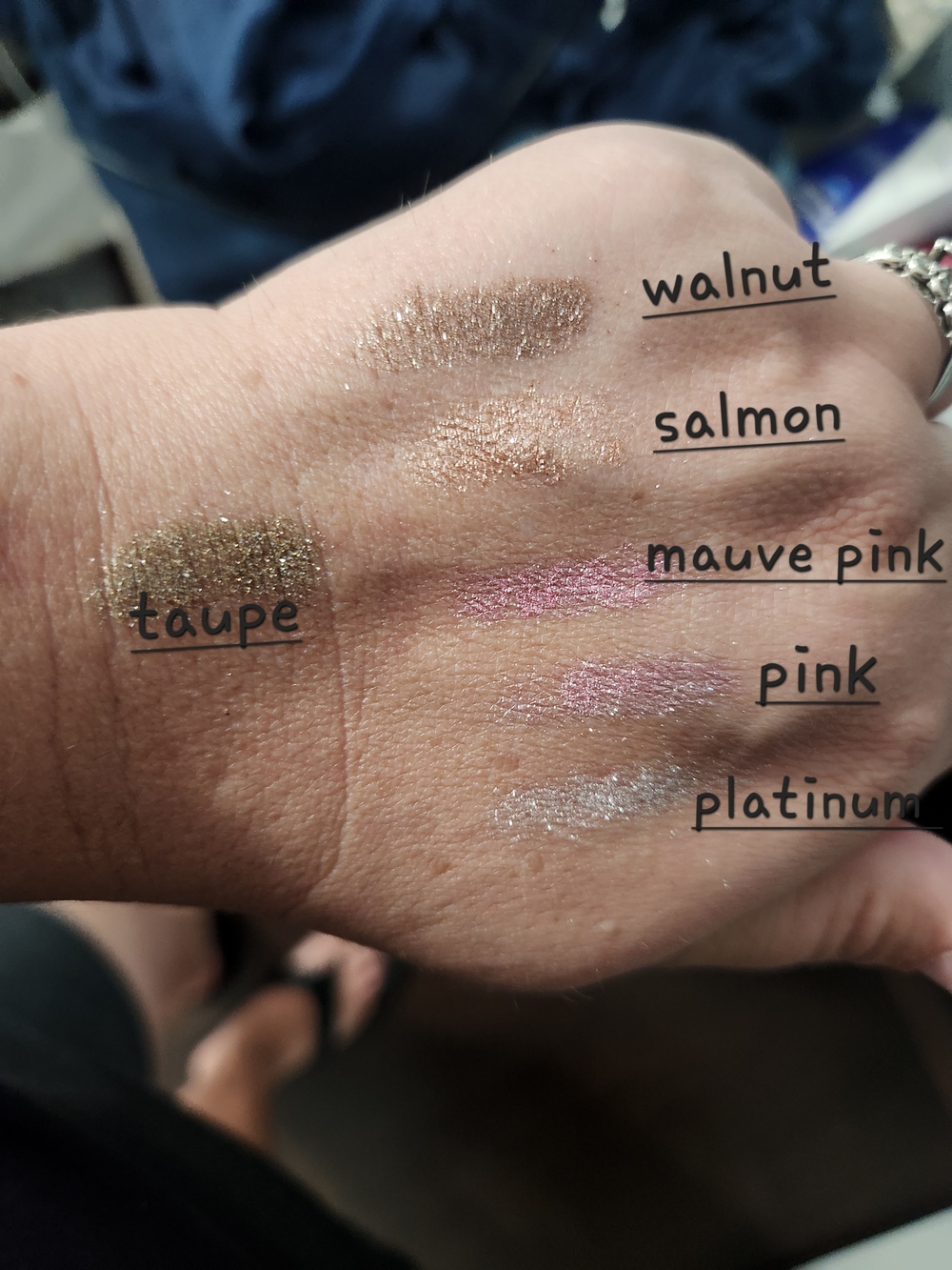 Sample Size , Discontinued NYX Roll On Shimmer - In Multiple Colors